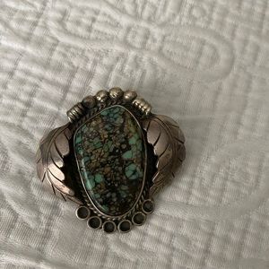 Silver and Turquoise Pendant